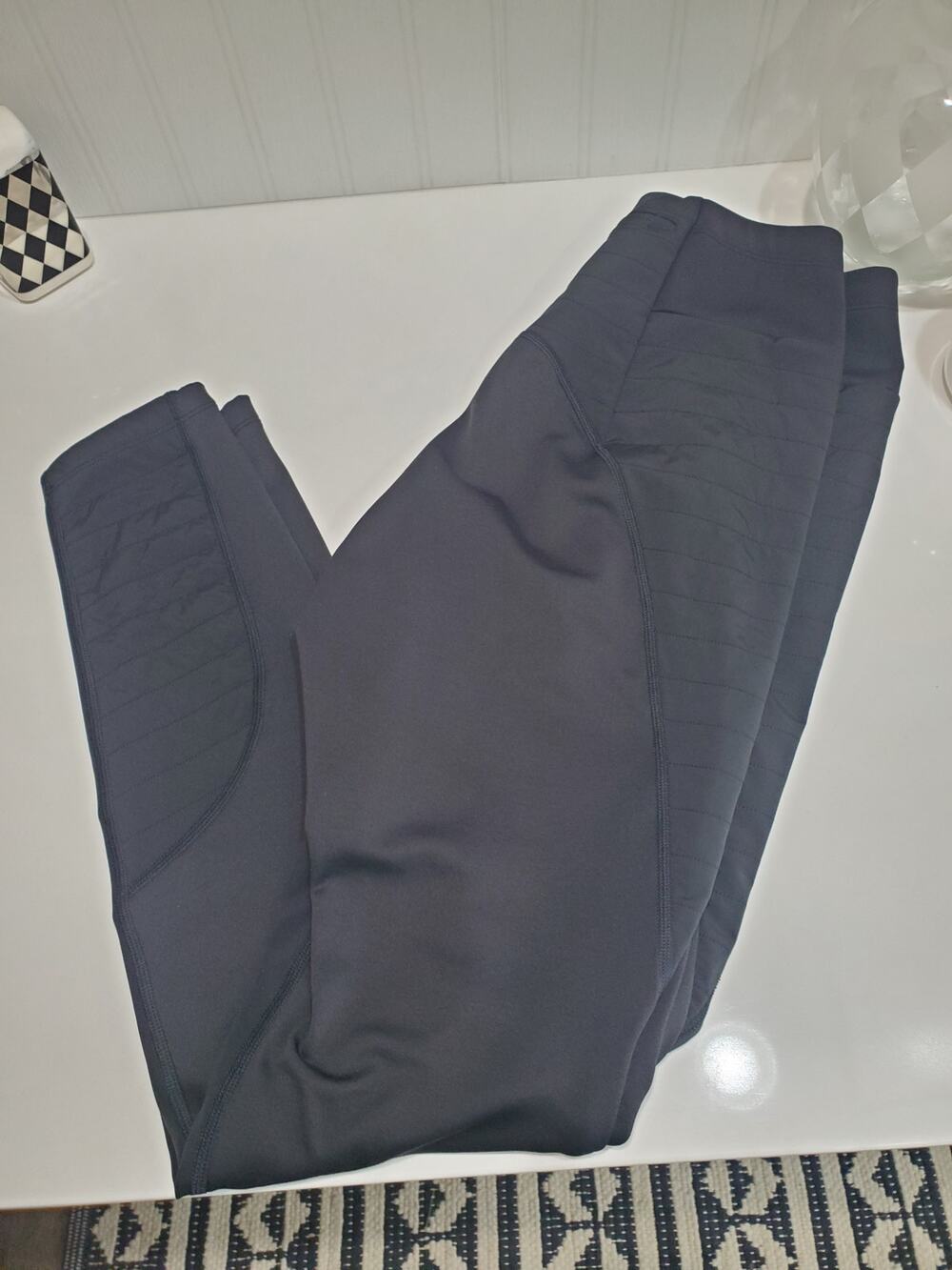Athleta Peak Hybrid Fleece Tights size small